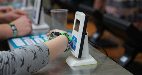 rfid based ticket collecting system|rfid wristbands for events cost.